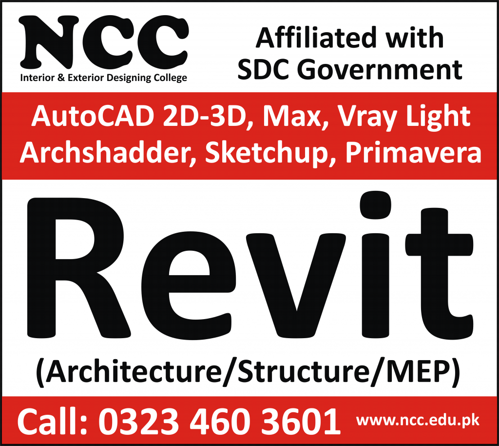 revit training courses in Lahore Pakistan